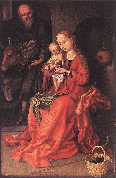Martin Schongauer The Holy Family oil painting picture